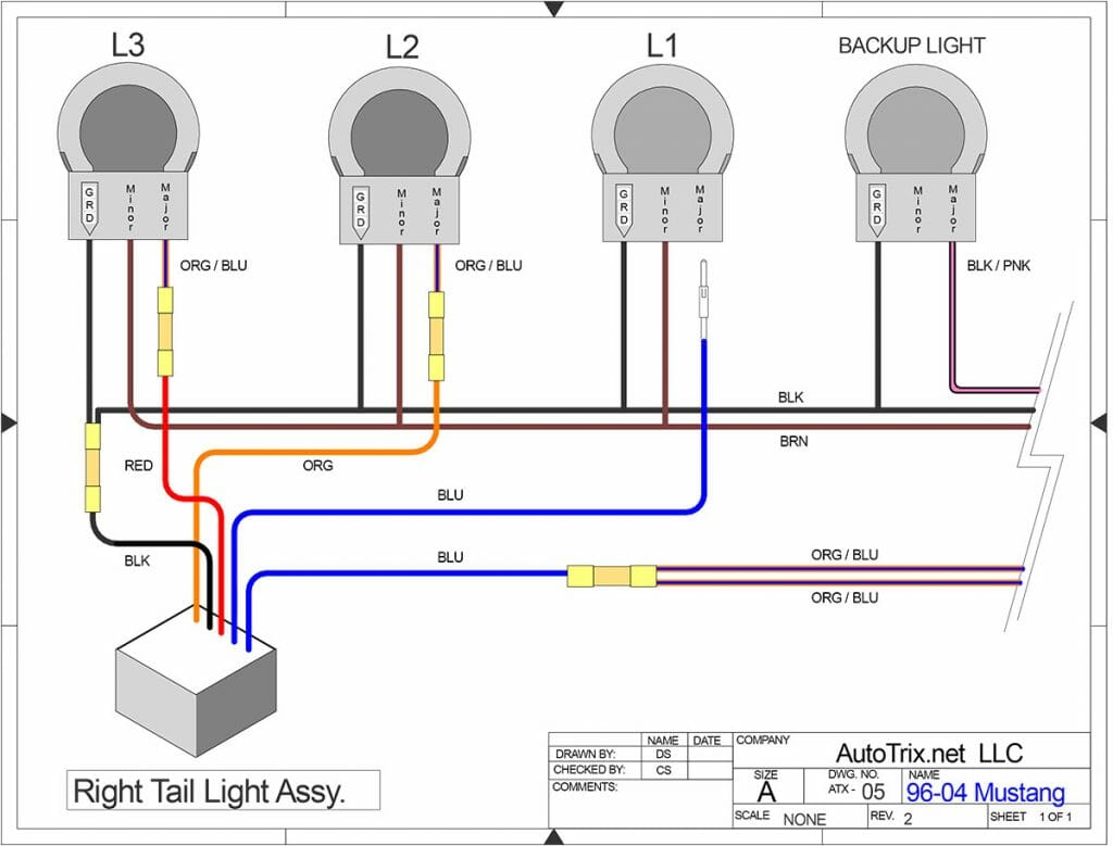 96-04 Mustang - Sequential Taillights