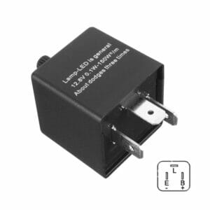 3-pin Adjustable Flasher Relay